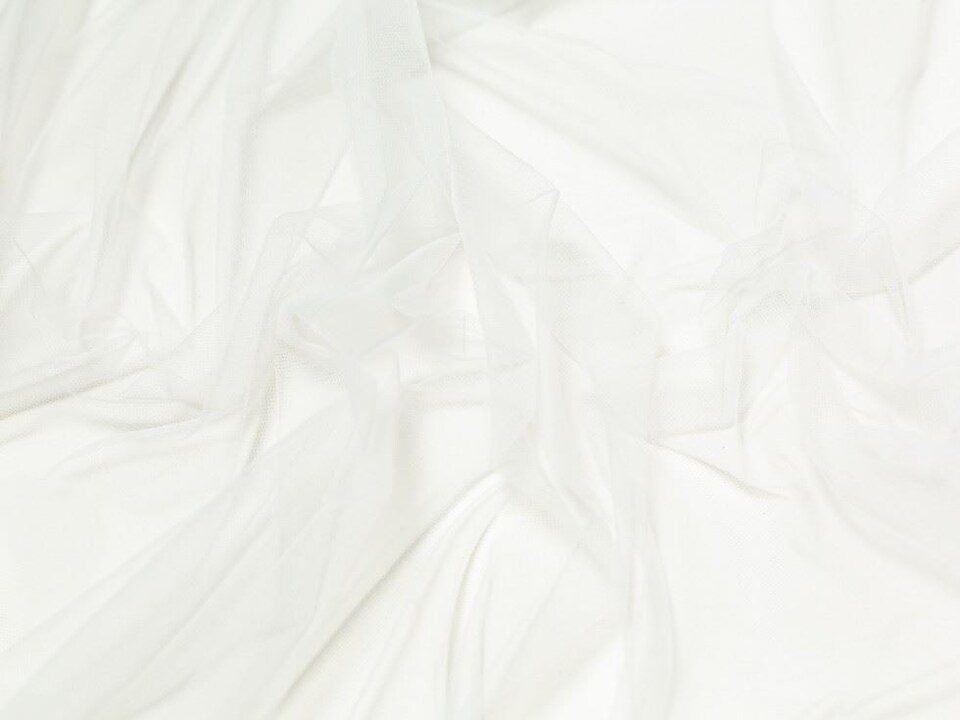 Minerva Core Range Cream Dolce Vita Soft Italian Tulle Fabric for Bridal, Dressmaking, 150cm / 59" Wide - per metre