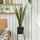 image 2 of HOMCOM Potted Artificial Plants Agave Succulent for Home Decor, 90cm