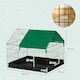 image 10 of PawHut Rabbit Cage Guinea Pig Small Animal Playpen Water Proof Roof 90x75x75 cm