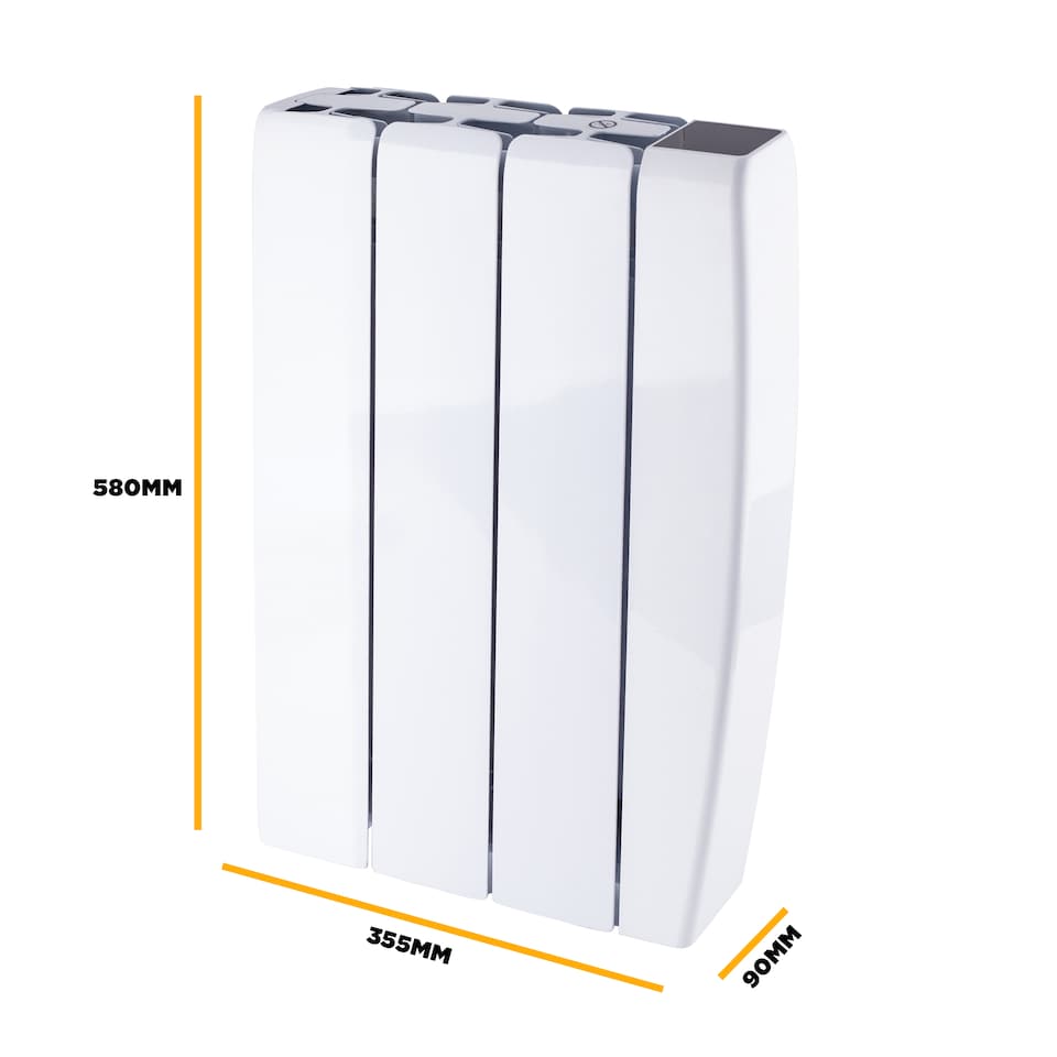 image 1 of TCP Smart 700W White Ceramic Panel Electric Radiator