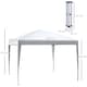 image 5 of Outsunny 3 x 3M Garden Pop Up Gazebo Height Adjustable Marquee Party Tent Wedding Canopy with Carrying Bag, White