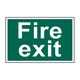 image 1 of Scan Sign: Fire Exit - Multi Colour - 300 x 200mm