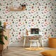 image 3 of Down On The Farm Wallpaper in Multicoloured Multi