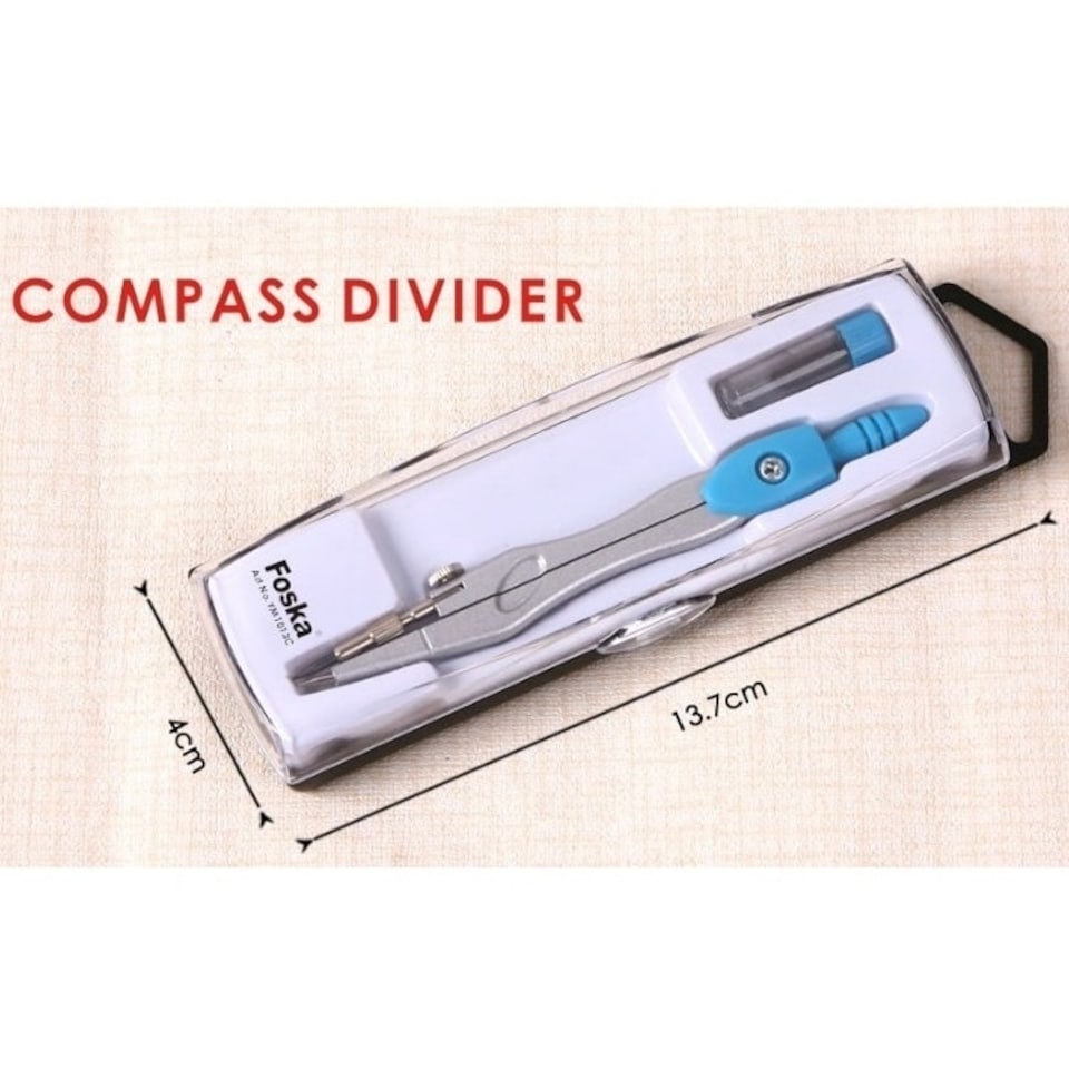 image 1 of Compass Divider with Replaceable Leads