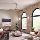 image 3 of Link 137cm Ceiling Fan Polished Nickel, Remote Control