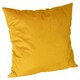 image 1 of Nicola Spring Square Velvet Cushion - 55cm x 55cm - Yellow Yellow
