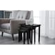 image 1 of Premium Wooden Black Nest of Tables | Black | Black