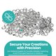 image 2 of 10mm Eyelets with Washers Durable Iron Grommets for DIY Project-100pcs