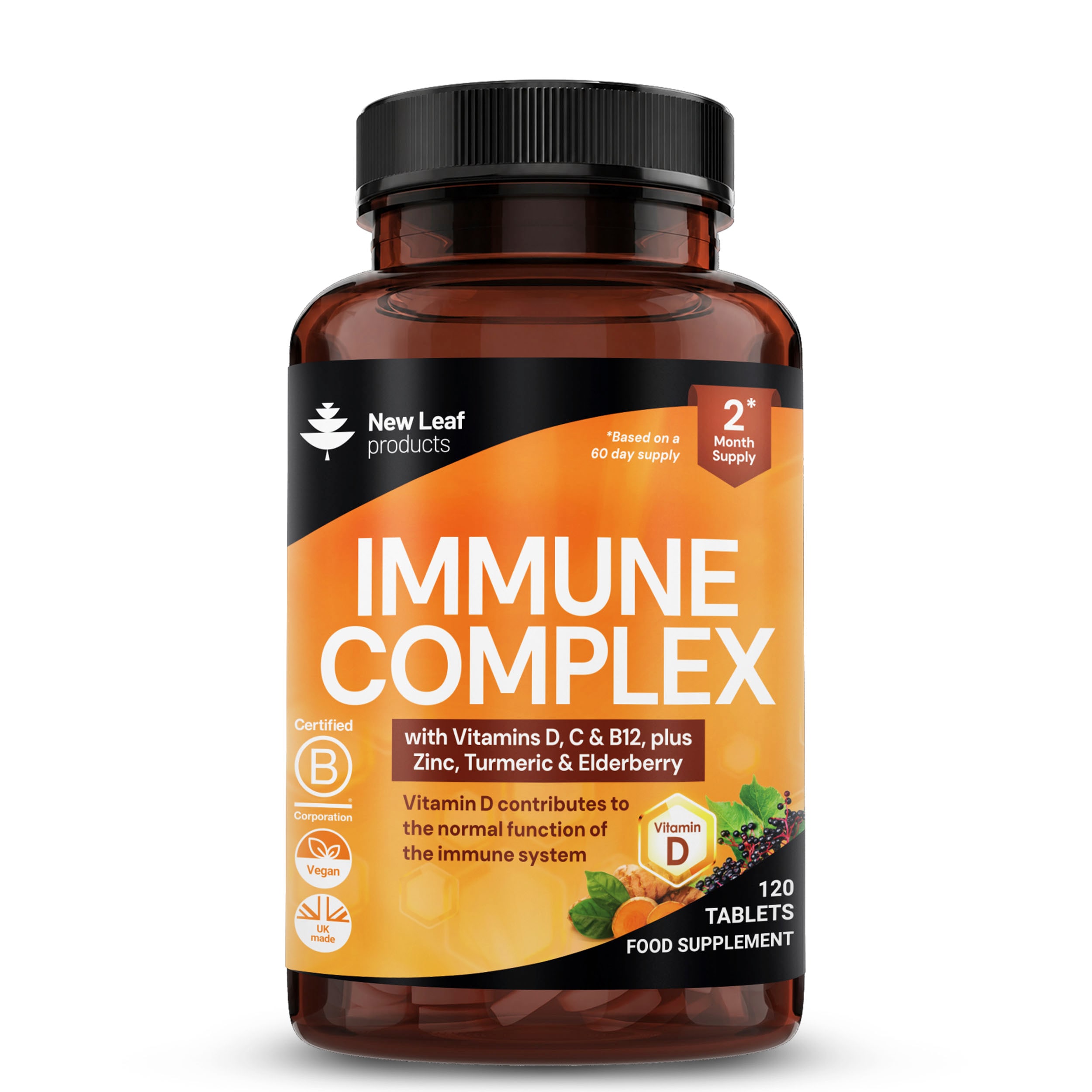 Immune Complex With Vitamins & Minerals 120 Tablets