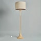 image 4 of BHS Lea Wooden Floor Lamp, Natural