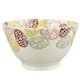 image 1 of Serving Bowl: 16cm Serving Bowl Emma Bridgewater Easter Eggs Medium Old Bowl, Ceramic White