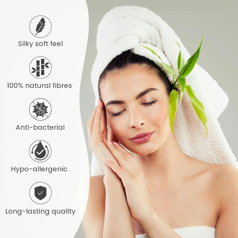 image 1 of Luxury Marlborough Bamboo Towels - Super Soft, Absorbent & Hypo-Allergenic Green | Sage Green | Bath towel