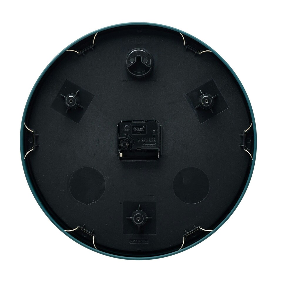 image 1 of Interval Metal Wall Clock 32cm - Emerald Green | Emerald