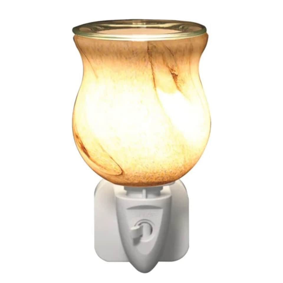 image 1 of Aroma Electric Plug In Swirl Wax Melter 12cm Cream | One Size