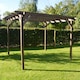 image 2 of Garden Pergola - Wood - L420 x W480 x H270 cm - Rustic Brown