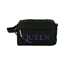 Rock Sax Queen Logo Toiletry Bag - Black - One Size