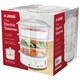 image 3 of Judge Electric 3 Tier Food Steamer 8.5L with Rice Bowl