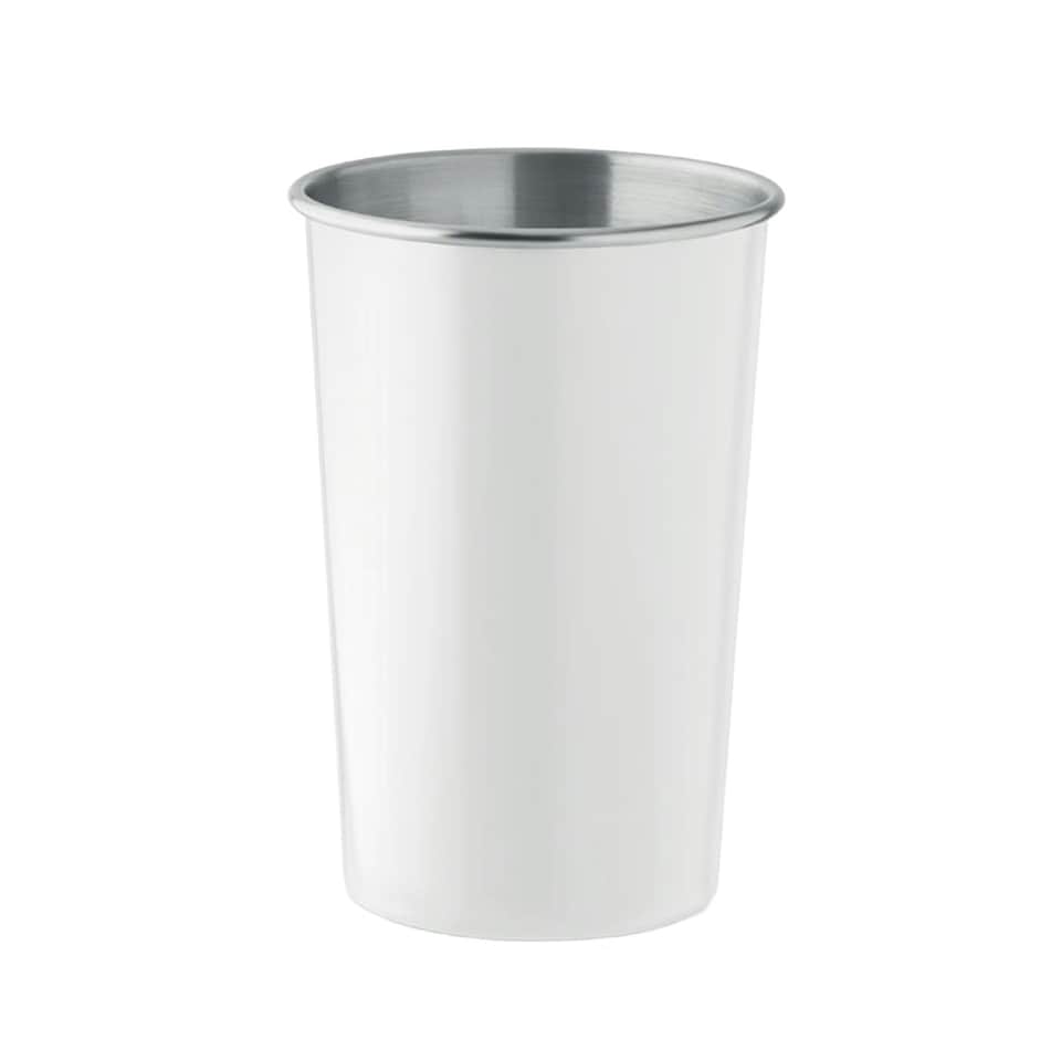 image 1 of MidOcean Fjard Recycled Stainless Steel 350ml Cup - White - One Size White