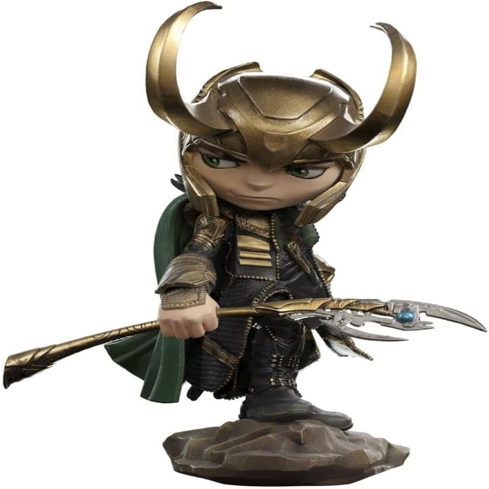 image 1 of IronStudios - MiniCo Figurines: Marvel Avengers Infinity Saga (Loki) Figure