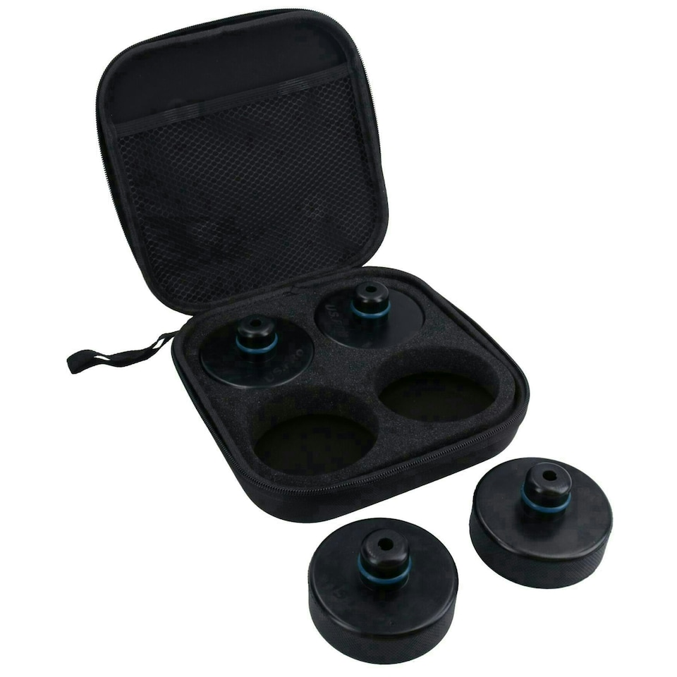 image 1 of Car Rubber Jacking Point Jack Pad Set Suitable For Tesla S 3 X Y Lifting Support