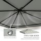 image 3 of Outsunny 3m 2 Tier Garden Gazebo Top Cover Replacement Canopy Roof