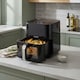 image 9 of Digital Hot Air Fryer XL, 5L Large Capacity Oil Free Cooker with Viewing Window, 8 Cooking Presets, 60 Minute Timer and Touch Screen Control - Black