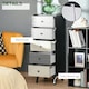 image 5 of HOMCOM Chest of Drawers, 5 Drawer Storage Organizer Unit Bedroom