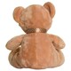 image 2 of Mumbles Velvet Bear Plush Toy - Brown - 20cm