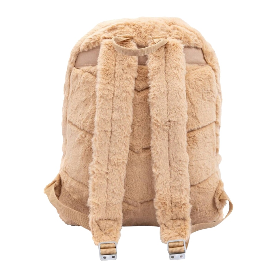 image 1 of Pusheen 3D Faux Fur Backpack - Beige - One Size
