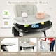image 6 of COSTWAY 4-in-1 Baby High Chair Feeding Chair Grey