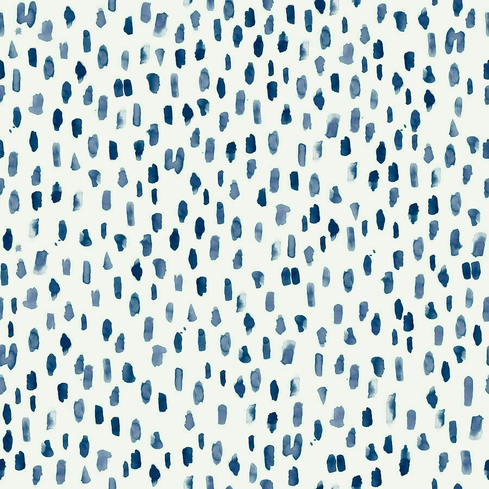 image 1 of NuWallpaper SLW3701 Bindu Peel & Stick Wallpaper, Blue Multi