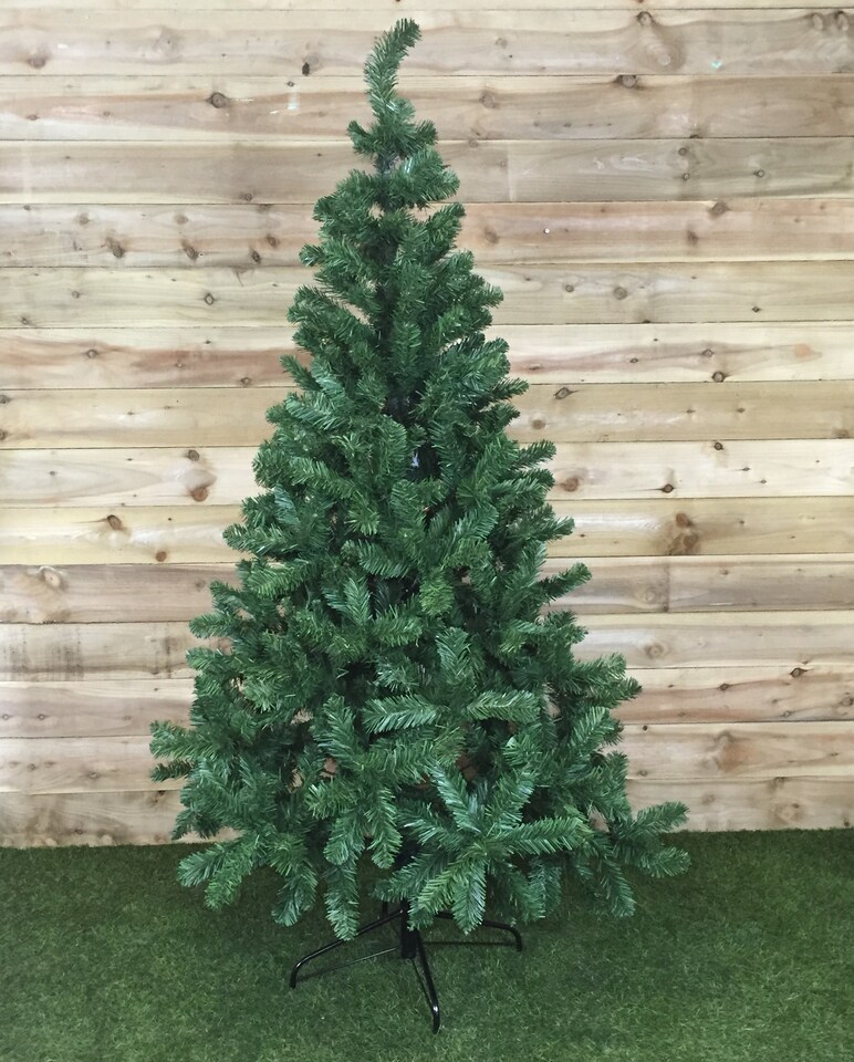 image 1 of 5ft (150cm) Imperial Pine Christmas Tree in Green with 340 tips 95cm Diameter