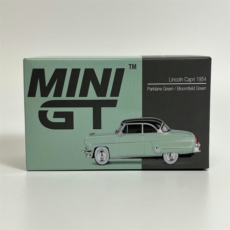 image 1 of Lincoln Capri 1954 Parklane Green Bloomfield Green LHD 1:64 Mini GT MGT00623L