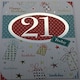 image 6 of 21st Birthday Card Embossed Design