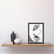 image 2 of Aert Schouman Framed Wall Art Blue Jay and a Purple Breasted Cotinga Home Décor