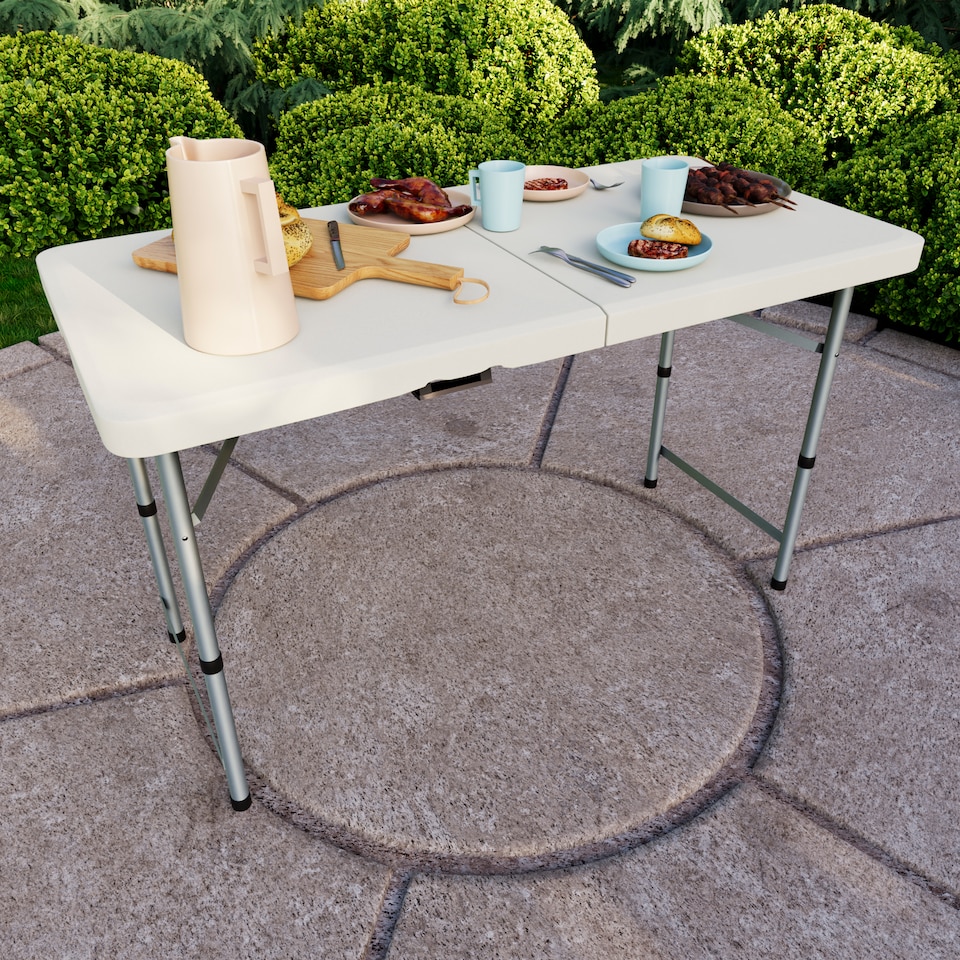image 1 of Home Vida 4ft Portable Folding Table