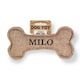 image 1 of History & Heraldry Pre-Personalised Squeaky Bone Dog Toy - Milo
