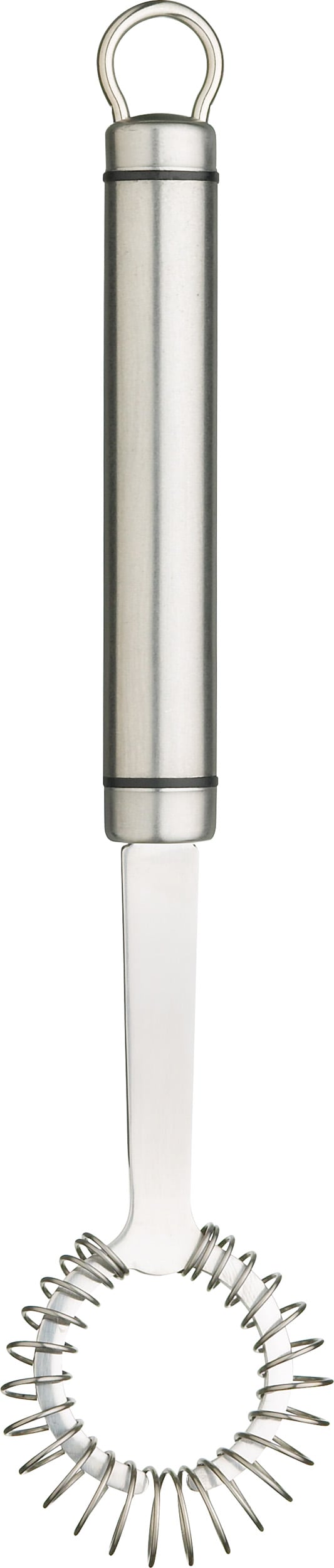 KitchenCraft Oval Handled Professional Stainless Steel Mini Whisk in Metallics