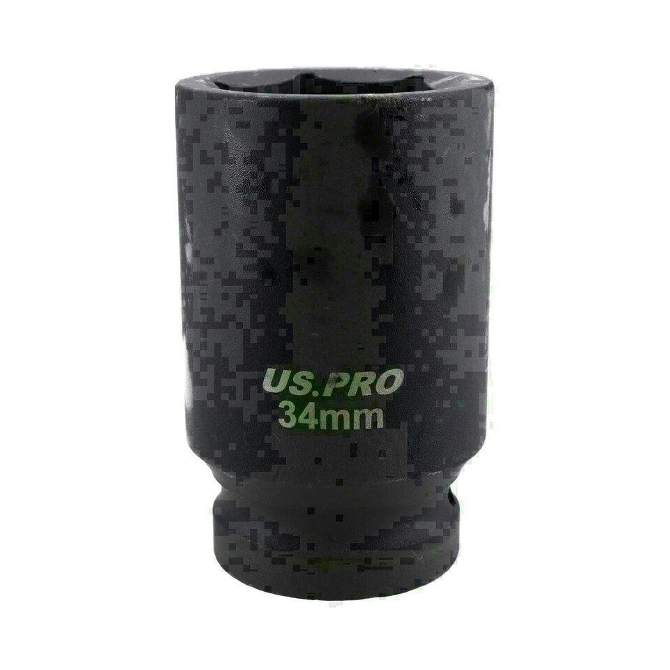 image 1 of 34mm Deep Impact Socket 3/4" Drive Single Hex 6 Point Chrome Vanadium Steel