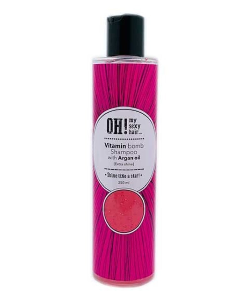 Oh My Sexy Hair Vitamin Bomb Shampoo With Argan Oil 250 ml