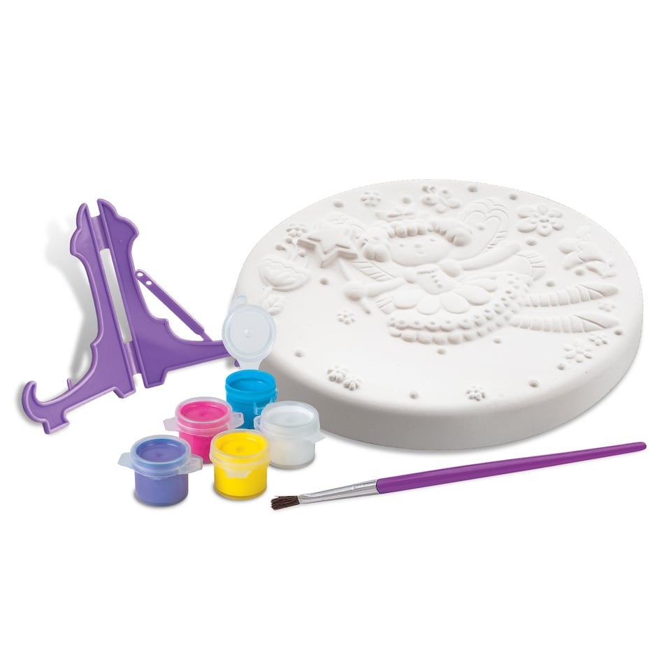 image 1 of KidzMaker - Paint Your Own Terracotta Fairy Garden Stone