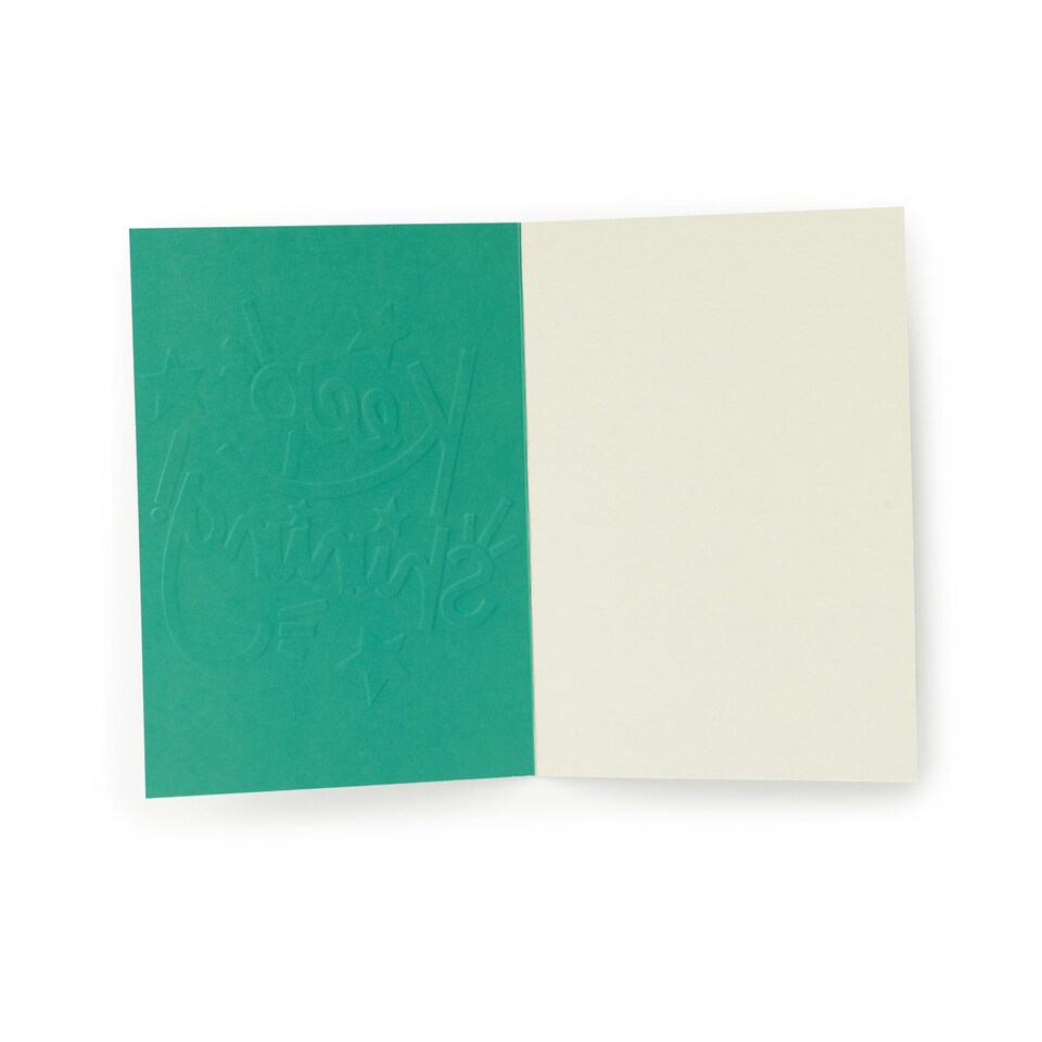 image 1 of Keep Shining Greeting Card for Him/Her/Them | Rainbow Letters Design