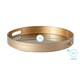 image 3 of Argon Tableware Round Serving Tray - 33cm - Rose Gold | Pink | Rose Gold