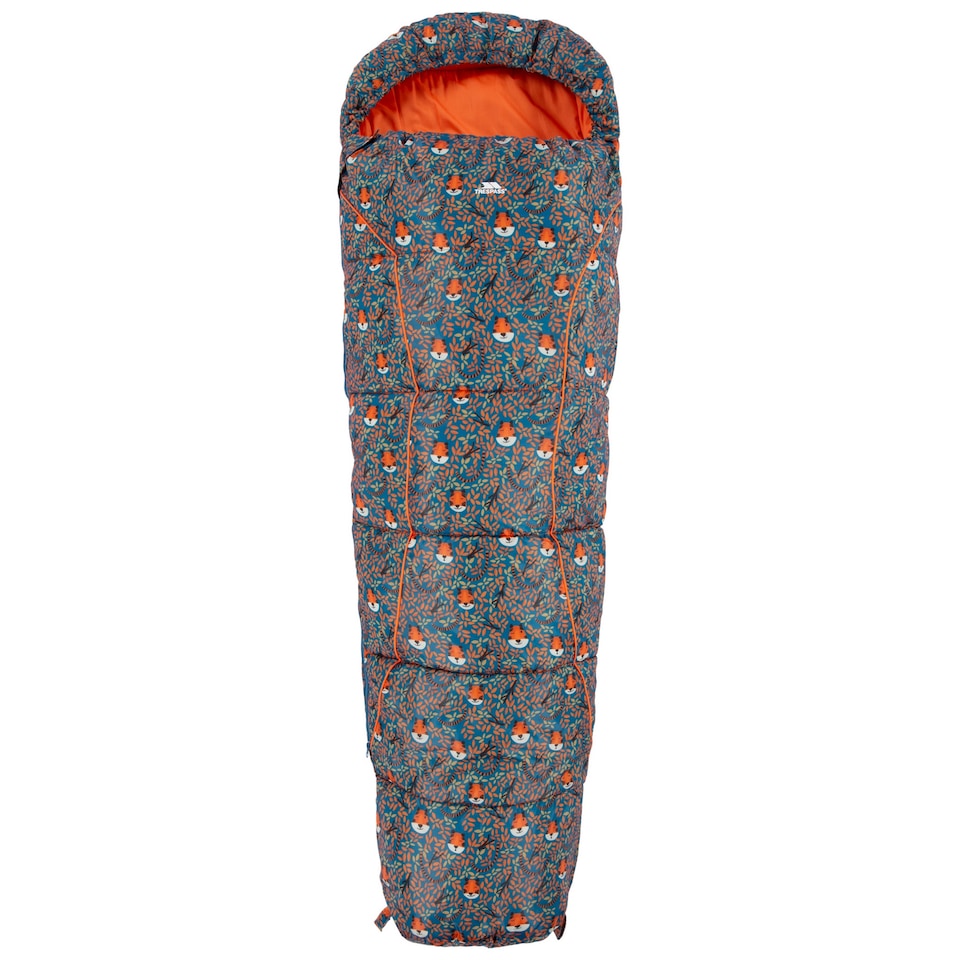 image 1 of Trespass Childrens/Kids Bunka Lightweight Mummy Sleeping Bag