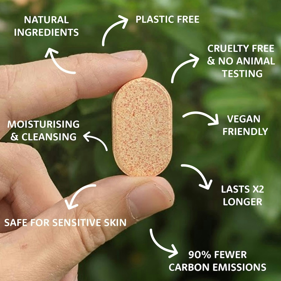 image 1 of Reefyll Foaming Hand Soap Refill Tablets Tropical Coconut 5 Tablets