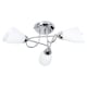 image 1 of Jaco 3 Light Polished Chrome Semi Flush Ceiling Light
