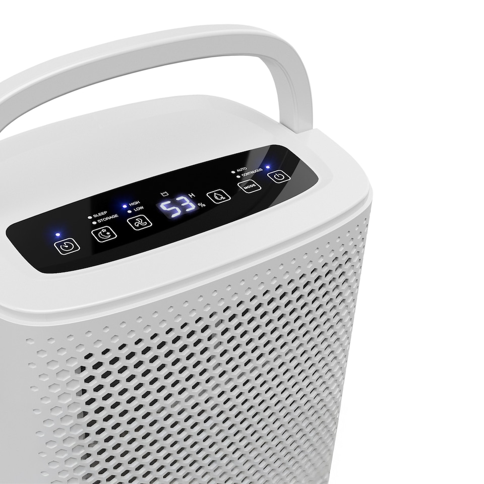 image 1 of Pro Breeze 12L Low Energy Dehumidifier with Built-in Humidistat