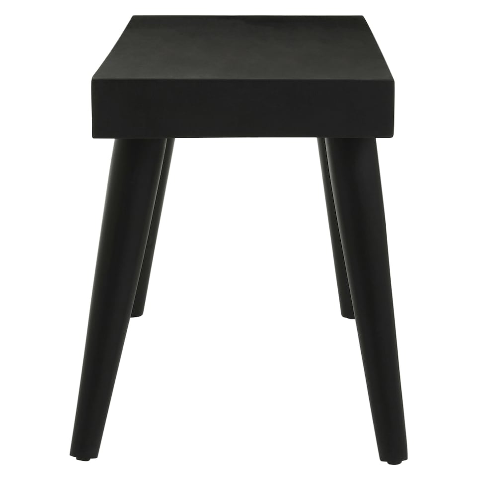 image 1 of Interiors by Premier Black and White Two Drawer Console Table Black