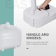 image 6 of Outsunny Portable Camping Sink with Towel Holder & Soap Dispenser Hand Wash