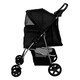 image 3 of Pet Stroller with Rain Cover – Black One Size